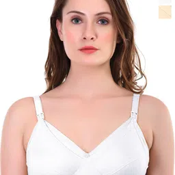 Liigne Pack Of 2 Non Padded Cotton Maternity Bra-image-55