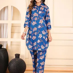 Angkor Women Blue Pure Cotton-picture-3