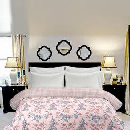 Anadhika Pink Floral AC Room 180 TC Single Bed Dohar-picture-32