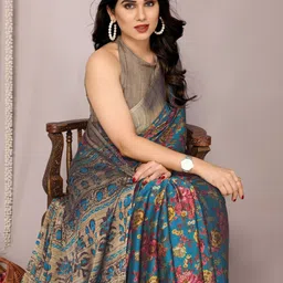 KALINI Floral Printed Saree-image-52