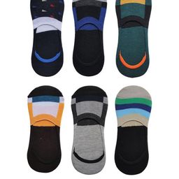 VOICI Unisex Pack of 6 No-Show Socks-image-34
