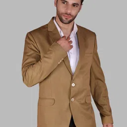 PRINTINDIA Notched Lapel Single Breasted Formal Blazer-picture-44