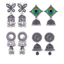 Sangria Alloy Silver-Plated Earrings-image-33