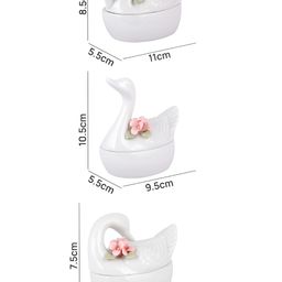 TAYHAA White Set of 3 Regular Multi-Utility Organisers image 4