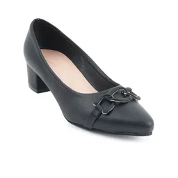 Chemistry Women Block Pumps with Buckles-50