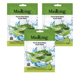 MasKing Set Of 3 Aloe Vera Beauty Facial Sheet Mask For Skin Hydration - 1-Pcs Each-22
