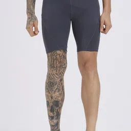 Black Panther Long Tights Trunk S 301-D GREY-18