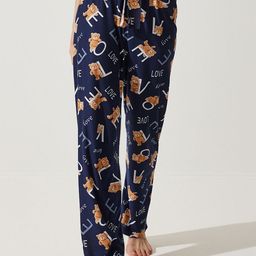 Happiness istanbul Women Printed Straight-Leg Lounge Pants-image-59