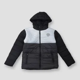 Gini and Jony Boys Hooded Colourblocked Casual Puffer Jacket-image-26