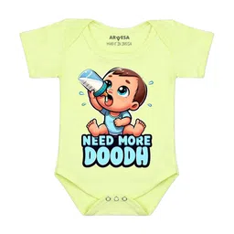 Arvesa Need More Doodh Printed Bodusuit-39