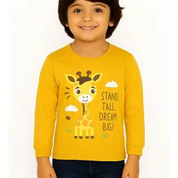 BURBN Boys Yellow Tshirts-image-91