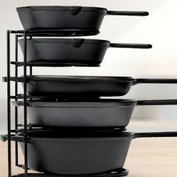 WonderStand Black Set of 1 Water Resistant Shelf Liner Organisers-93