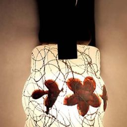 Somil Premium Designer Glass Wall / Night Lamp Elegant & Stylish Dcor Accent for Modern Interiors, color- Black, Brown, White, Size:- 19 X 32 X 29.5 CM-image-75