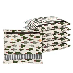 Kuber Industries Green Set of 6 Regular Drawer Organiser Organisers-49