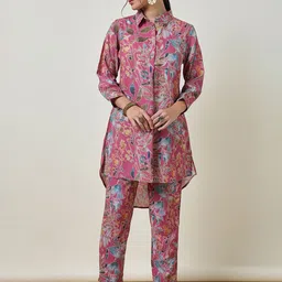 Soch Printed Top With Trouser Co-Ords-image-91