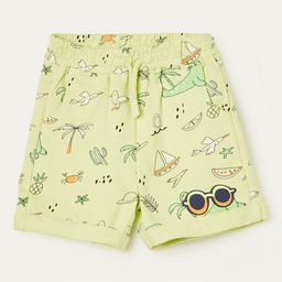 Juniors by Lifestyle Boys Cotton Printed Regular Shorts-14