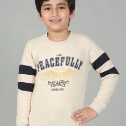 Cantabil Boys Colourblocked Sweatshirt-picture-14