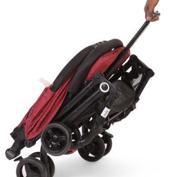 Babyhug Easy Travel Cabin Stroller With Z-Fold & Trolley Handle - Red image 5