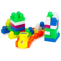 Fiddlerz Junior Train Building Blocks Multicolor - 41 Pieces image 5