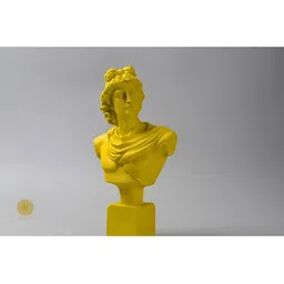 The Gharnish Yellow Greek God Religious Idol Showpiece-image-35