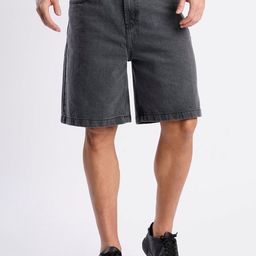 Bene Kleed Men Relaxed Fit Mid-Rise Cotton Denim Shorts-image-21