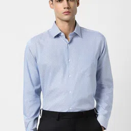 Van Heusen Striped Pure Cotton Formal Shirt-image-14