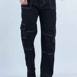 Moda Rapido Men Classic Straight Fit Mid-Rise Light Fade Stretchable Jeans-picture-47