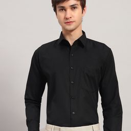 Aaai Enterprises Men Slim Fit Solid Spread Collar Cotton Casual Shirt-image-68