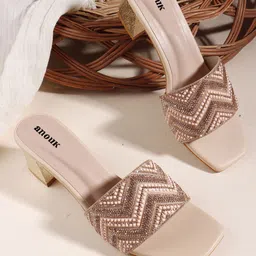 Anouk Embellished Block Heel Sandals-image-66