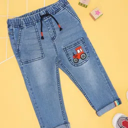 Pantaloons Baby Boys Low Distress Light Fade Jeans-46