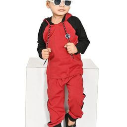 CHANDRIKA Boys Maroon Clothing Set-image-94