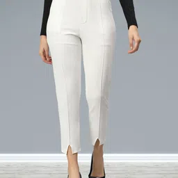 Jinax Women Relaxed Easy Wash Trousers-picture-27