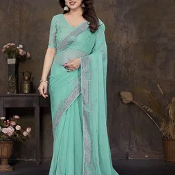 KALINI Embellished Beads and Stones Saree-image-53