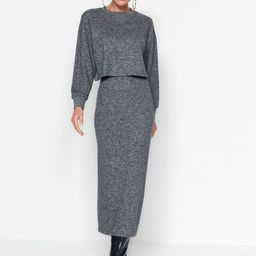 Trendyol Sweatshirt & Skirt Co-Ord-image-83