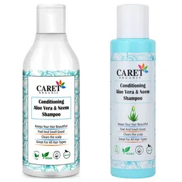 CARET ORGANIC Set Of 2 Conditioning Aloevera & Neem Shampoo-100ml Each-41