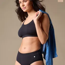 URBAN ADVENTURE Pack Of 2 Anti Microbial Hipster Briefs 2UAW-001(BLACK-SKIN)-picture-6