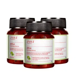 Jiva Set Of 3 Amla 500mg Tablets- 60 Tabs Each-image-82