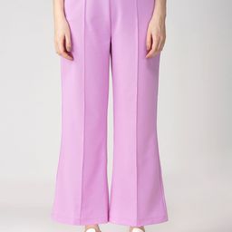 Street22 Women Comfort High-Rise Easy Wash Pleated Trousers-image-53