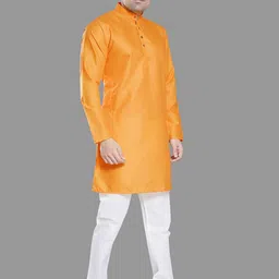 DIVISIVE Men Regular Kurta with Pyjamas image 3