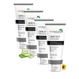 7 DAYS Set of 4 Natural Dark Spot Correction Cream with Aloevera & Sunflower - 50 g each-3