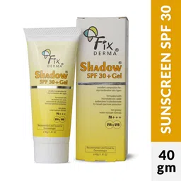 FIXDERMA Shadow Sunscreen SPF 30+ Gel for Oily Skin with PA+++ Protection - 40 g-22