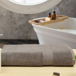 Aura TRIO Charcoal Cotton Bath Towels 550 GSM-image-21