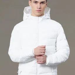 Red Tape Men Solid Water Resistant Padded Jacket-image-9