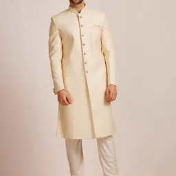 Manyavar Men Self-Design Sherwani Set-6