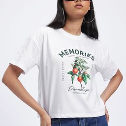 glitchez Chill Vibes Printed Drop-Shoulder T-shirt-image-98