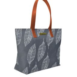 DailyObjects Grey Printed Tote Bag image 2