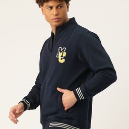 Monte Carlo Mock Collar Front Open Sweatshirt image 4