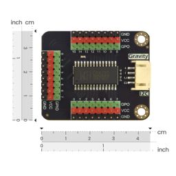 DFRobot Gravity: CH423 I2C Digital IO Expansion Module 24-Channel Digital Input/Output Expansion Board With Extended ConnectivityDFRobot Gravity: CH423 I2C Digital IO Expansion Module 24-Channel Digital Input/Output Expansion Board With Extended Connectivity image 4