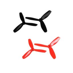5045 Tri-Blade Propeller Set High-Performance 3-Blade Props CW & CCW For FPV Racing & Multirotors - Black & Red - RS68685045 Tri-Blade Propeller Set High-Performance 3-Blade Props CW & CCW For FPV Racing & Multirotors - Black & Red - RS6868-25
