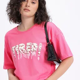 glitchez Bold Statements Printed Oversize T-shirt-image-18